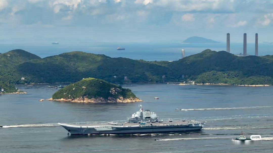 辽宁舰出港美图[点赞]烽火问鼎计划​​​