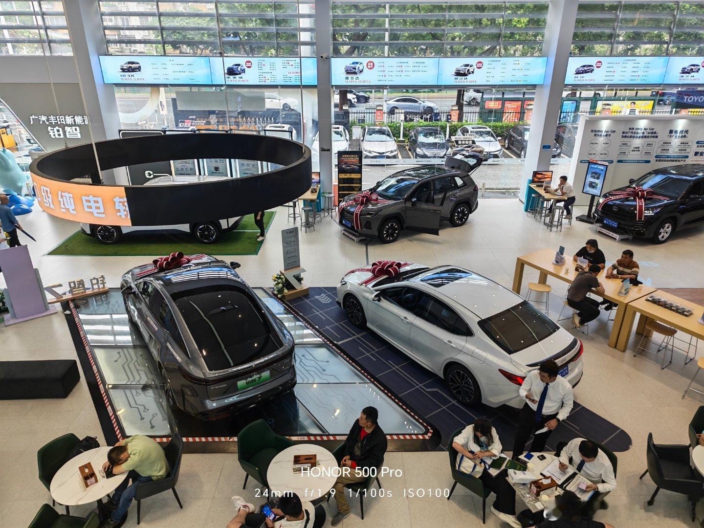 数读一季度消费市场成绩单原来广汽丰田4S门店已经变得如此不一样了，二楼空间被设