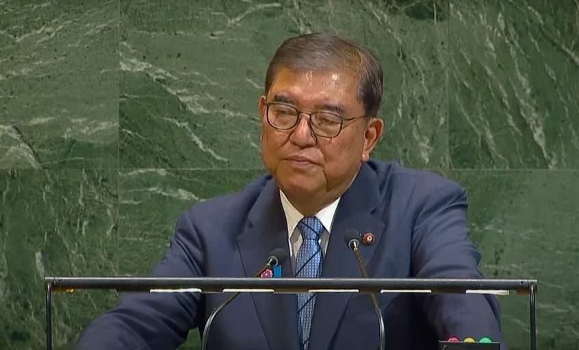 石破茂在卸任日首相前，在联合国大会上终于硬气了一回，公然和美国叫板硬刚，并且放话