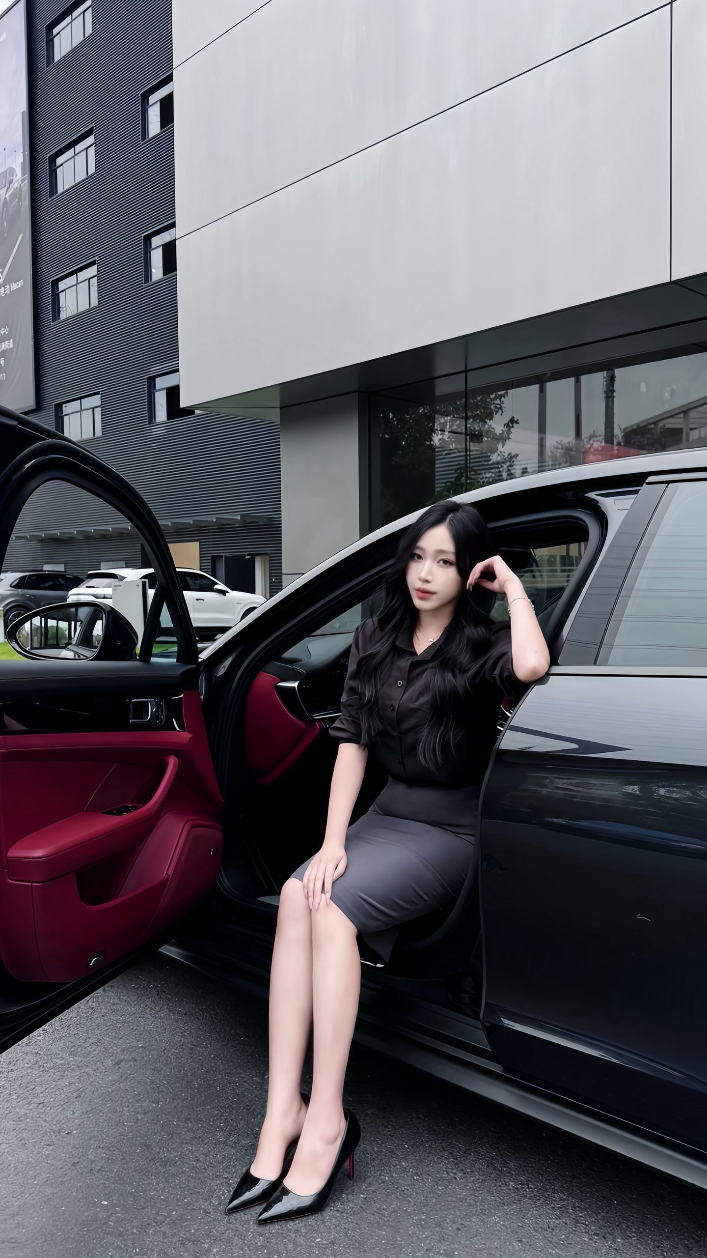 保时捷选红内饰比较好