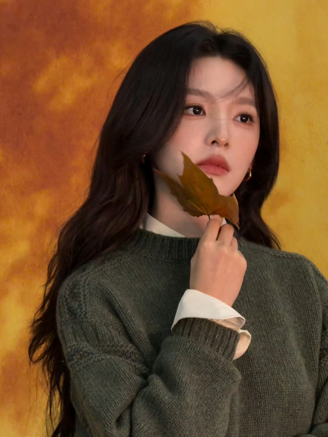 太美了楠楠氛围感女神章若楠冬日氛围感有啦Live好