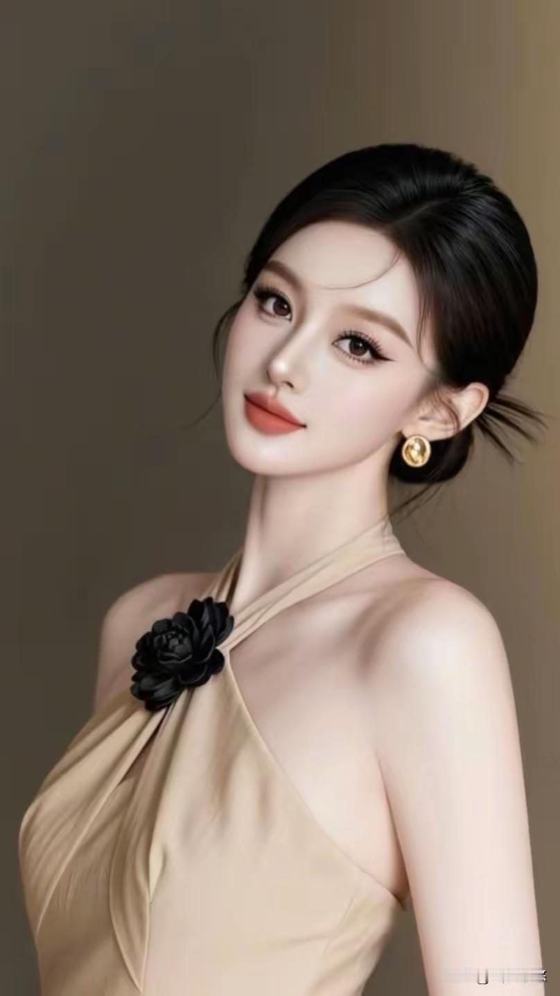 优雅黑玫瑰，气质满分！