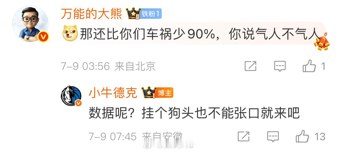 万能的大熊这是张口就来，这个数据从哪里来的？​​​