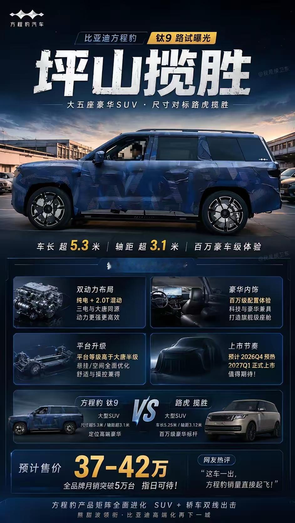 这图不是方程豹官方出品吧？感觉迪子到了这个阶段，已经不需要靠揽胜之类的坚定自己了
