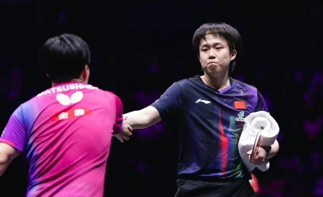 正在进行的2026WTT美国大满贯，日本男乒二号主力松岛辉空接受采访，谈起国乒一