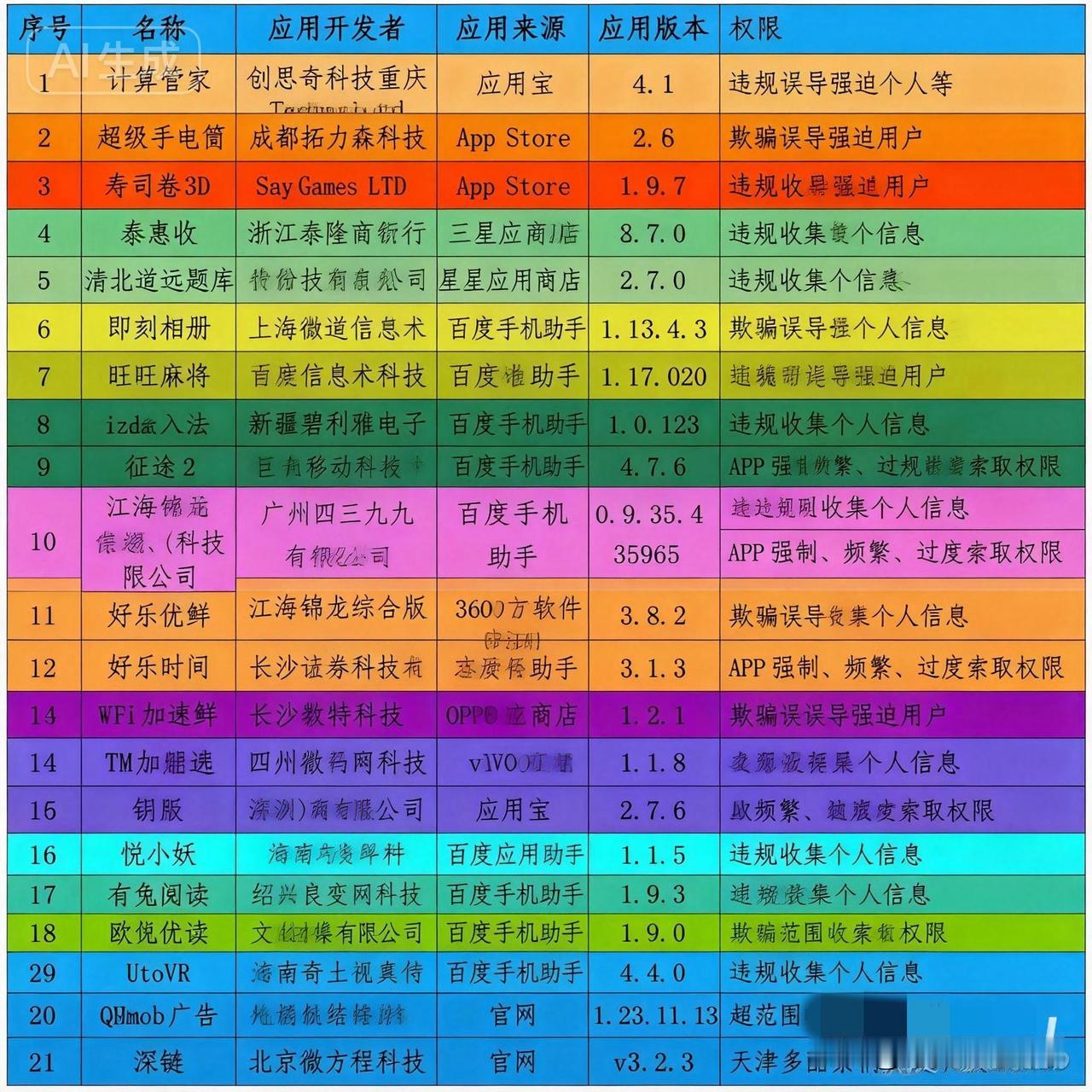 抓紧卸载！抓紧卸载！这22款APP被通报看看你的手机里有没有这些“毒瘤”AP