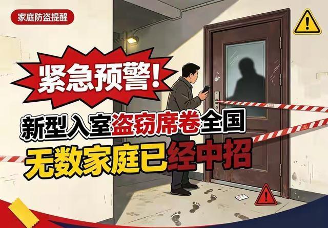 紧急排查！无痕偷窃渗透多地社区，门锁完好财物已被搬空！上周跟警局负责刑侦的朋