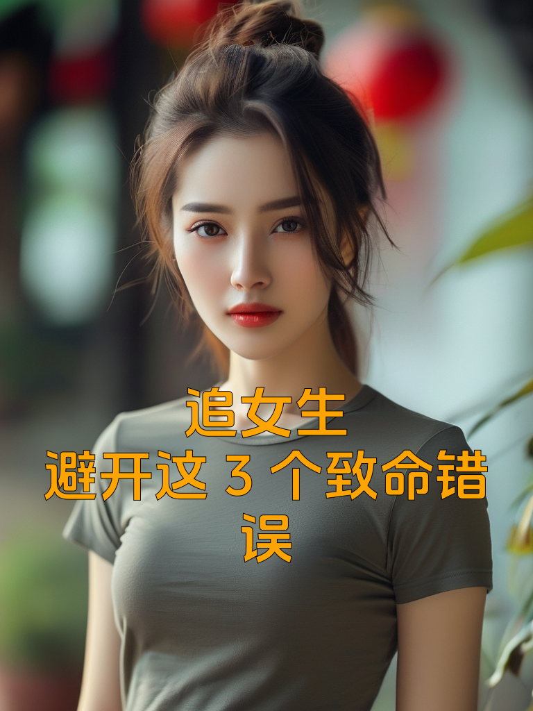 追女生，避开这3个致命错误