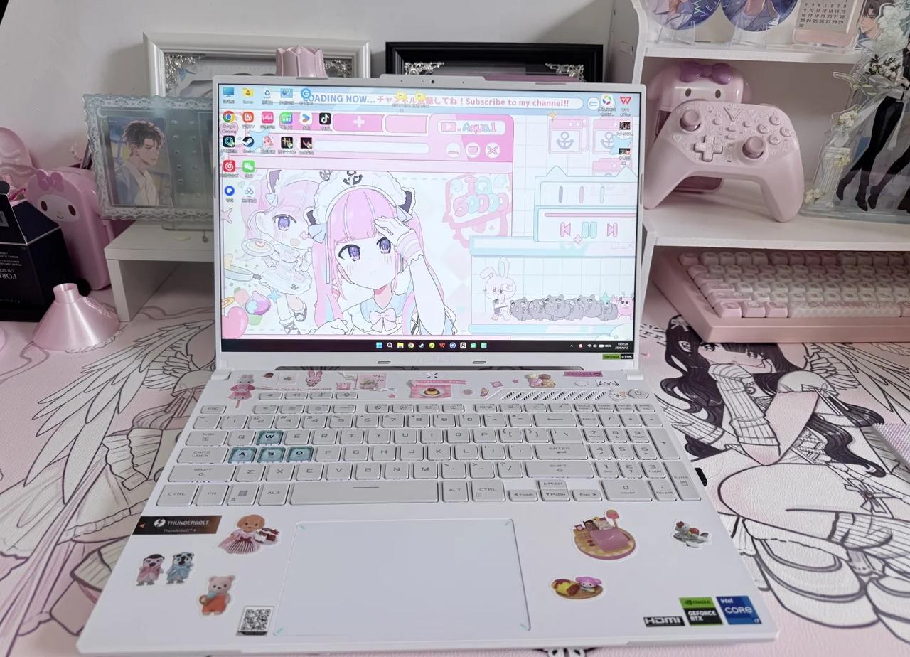 开除笔记本电脑华硕天选5Pro16G魔幻青14核i7-13650HX