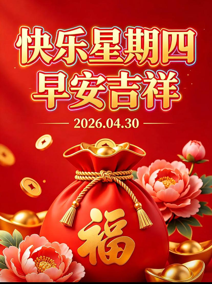 🌺☘️2026./4.30.周四早安心语🌺☘️🌻晨风吹散昨夜微凉，暮春