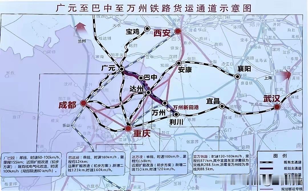 一直没搞懂，四川的广巴达铁路为什么不直接扩能改造到时速200公里？哪怕是160公