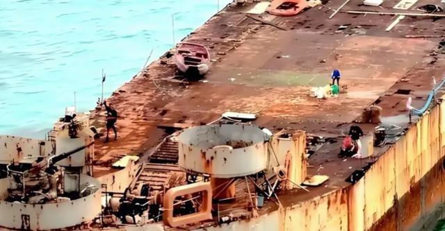 看过菲律宾“破船”上的真实场景，就知道菲律宾一点都没有撤退的打算！1999年，