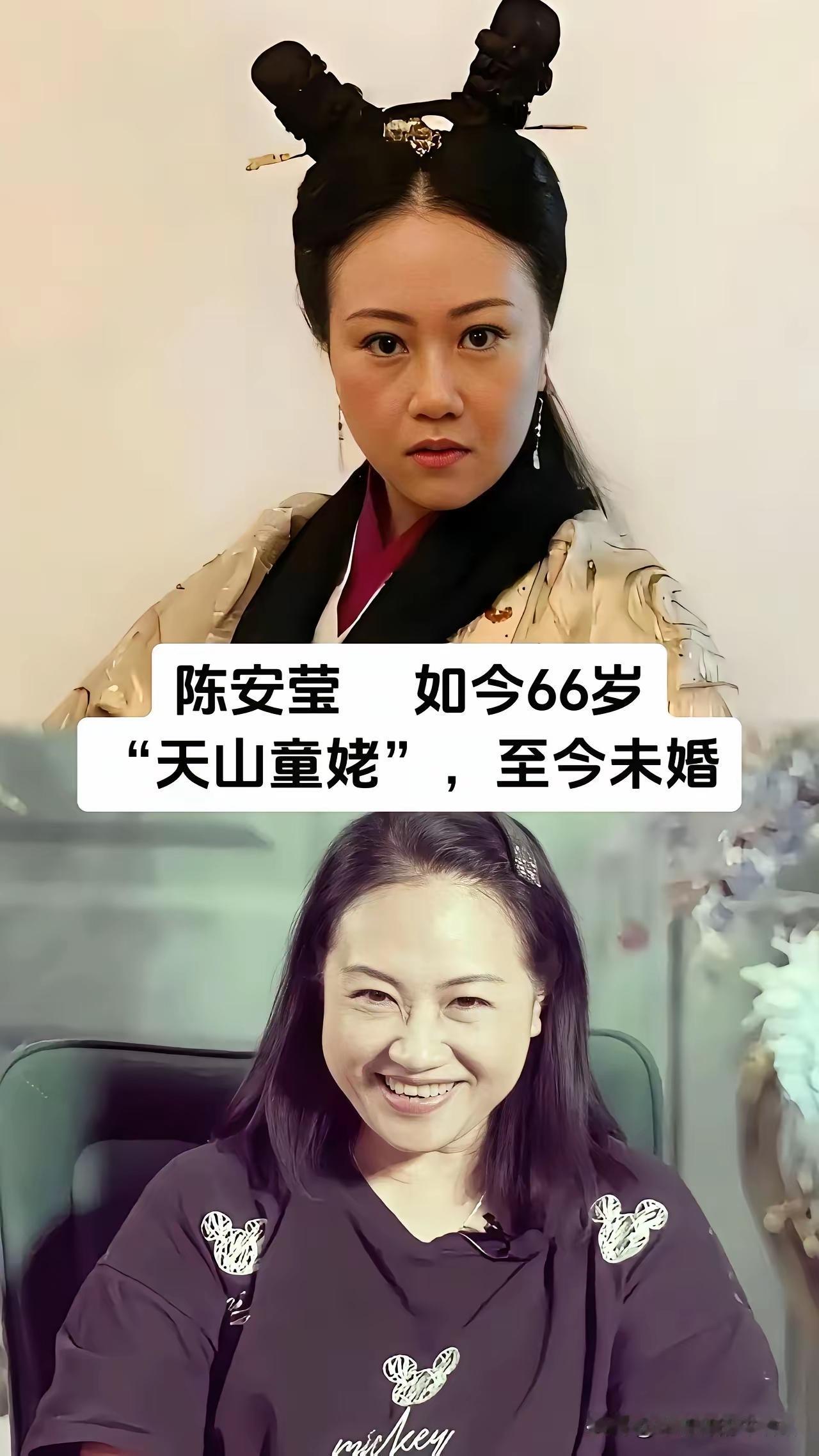 这些女演员勾起一代人的回忆。"傻姑"的角色，陈安莹一共演绎了三次，也得到金庸老
