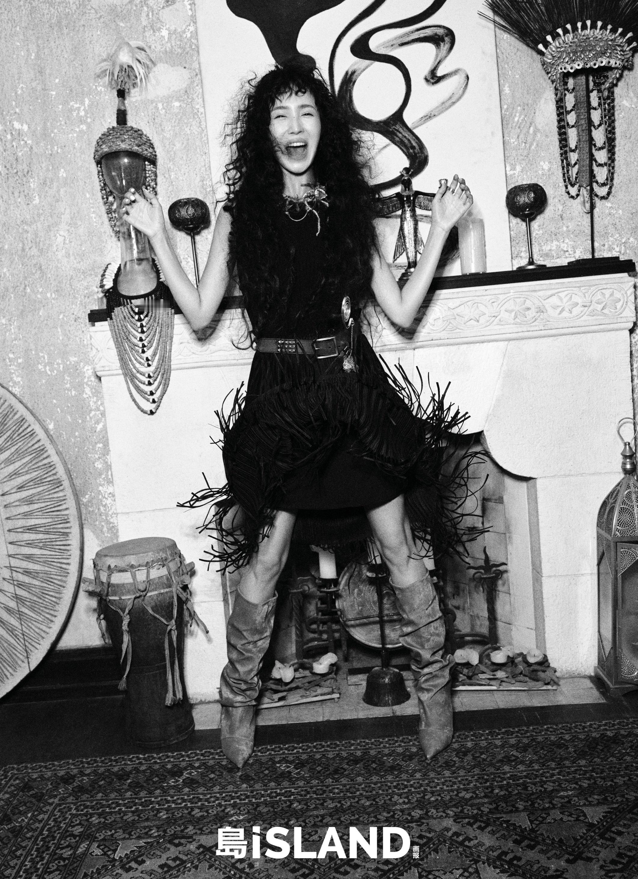 王紫璇，魅力穿搭时尚大片