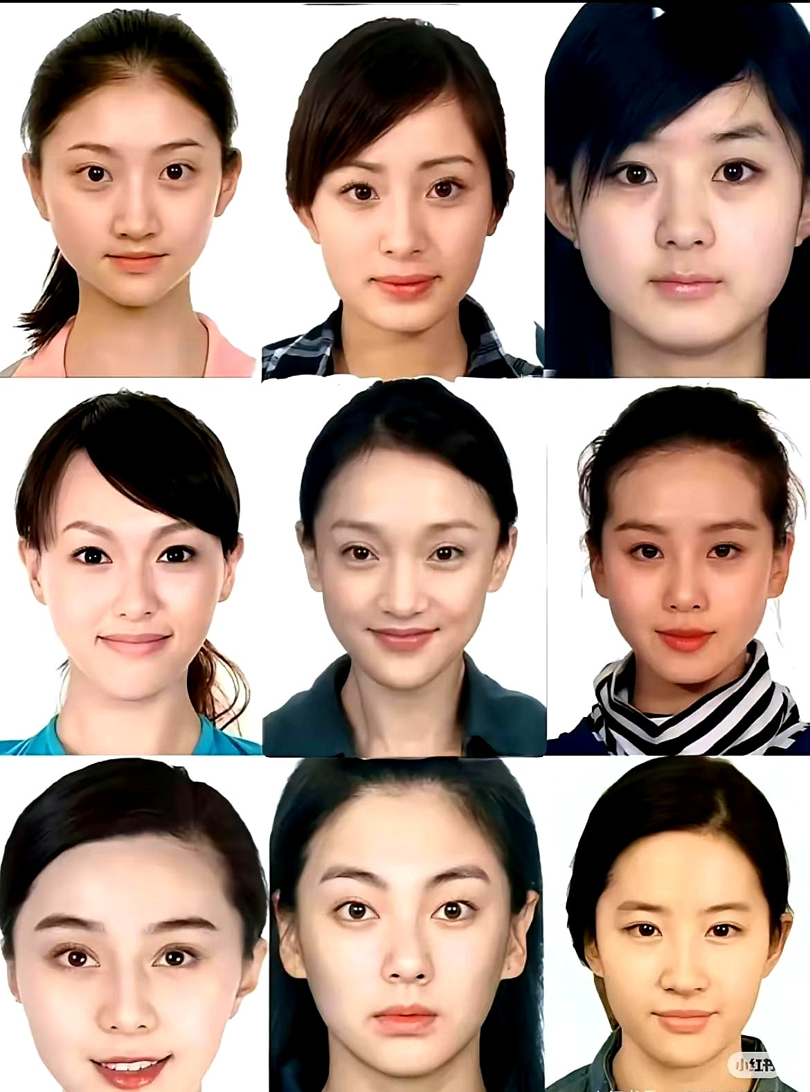 单看这几张照片时，第一张确是景甜。从纯路人角度，不带作品滤镜、不谈业务状态，就看这组图的当下呈现，意