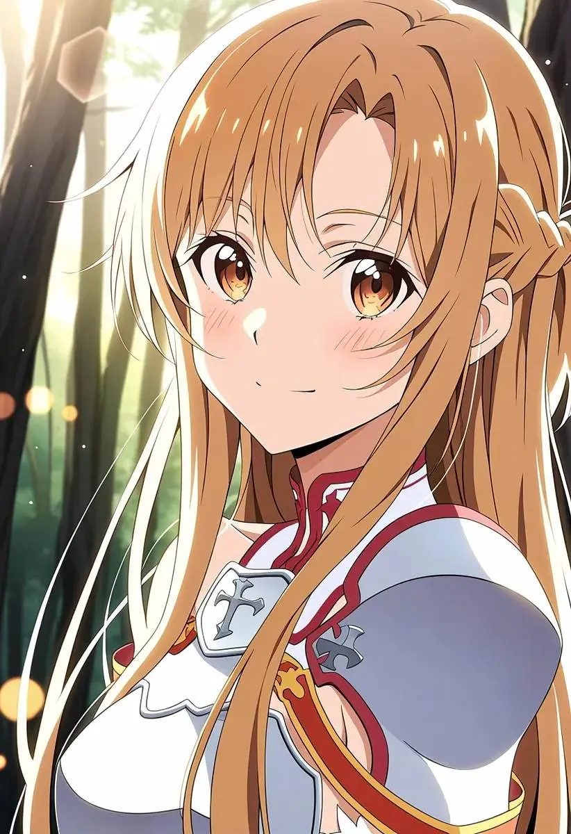 亚丝娜 插画 动漫 刀剑神域 sao