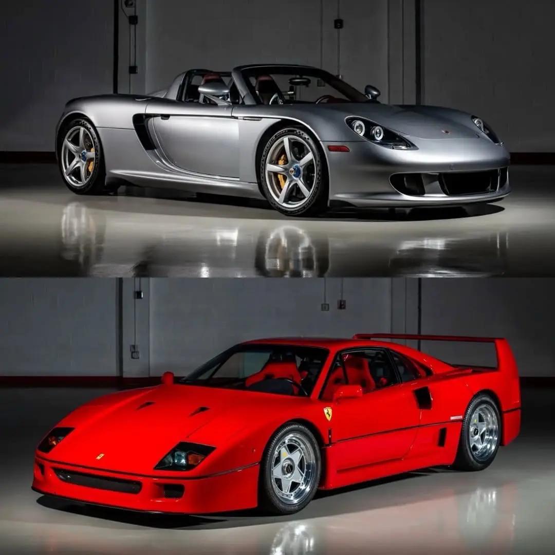 1992年的FerrariF40，是法拉利为庆祝品牌四十周年而推出的终极轻量化