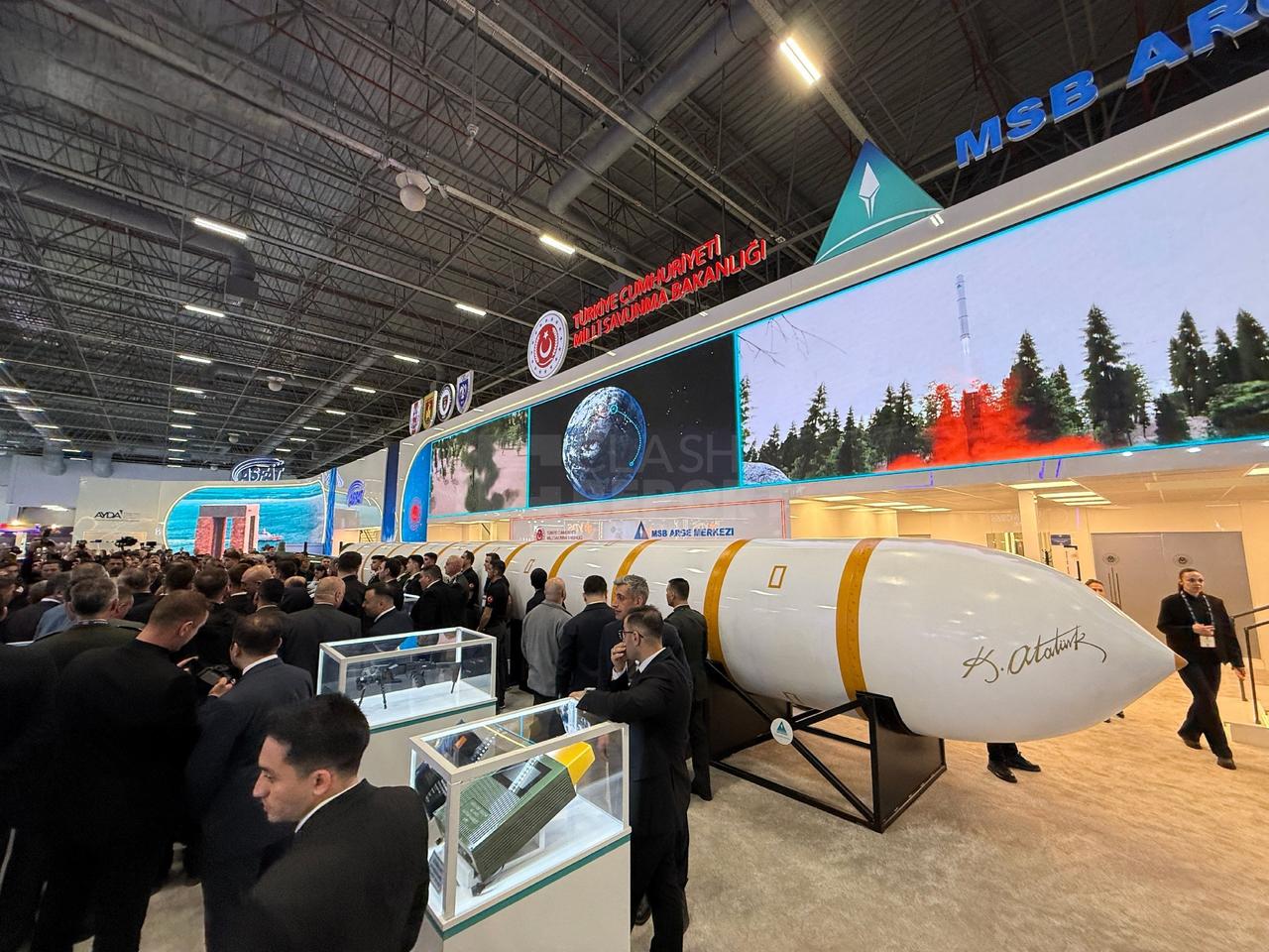 在5月5日开启的2026年SAHAEXPO国防与航空航天展上，土耳其正式对外展