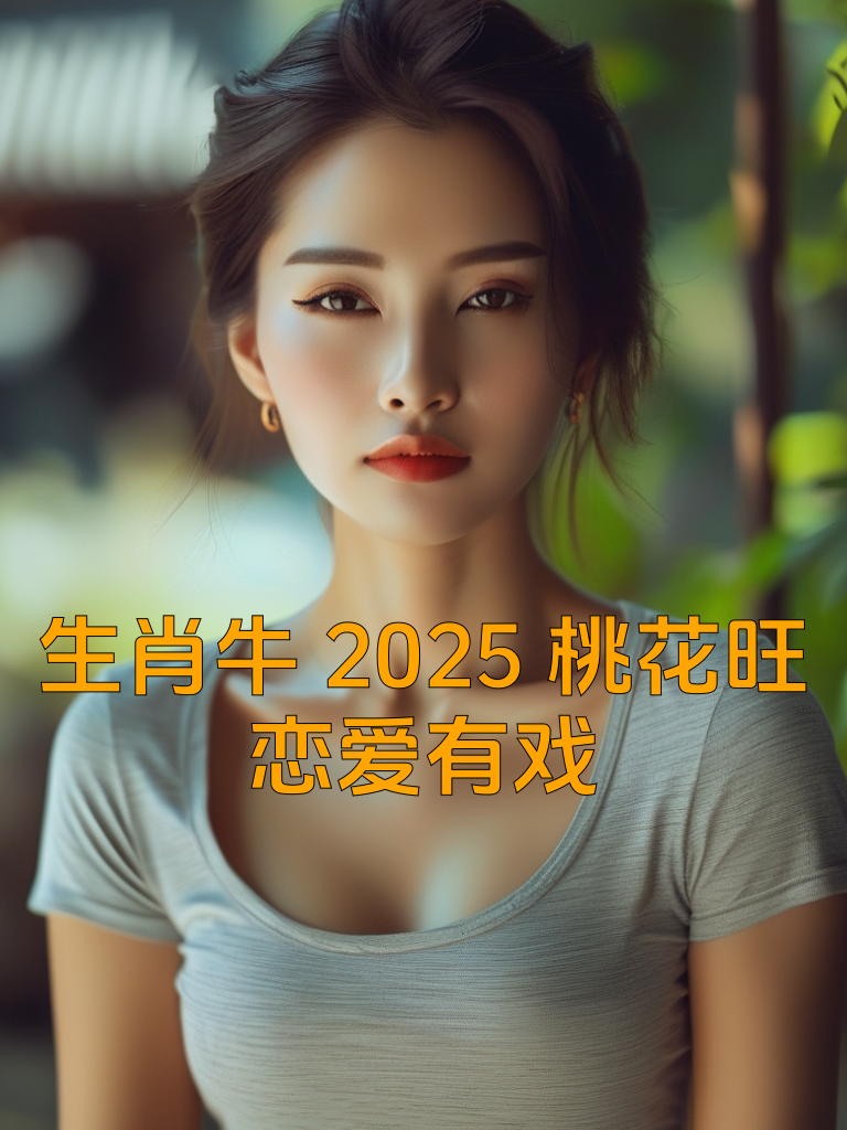 生肖牛2025桃花旺，恋爱有戏