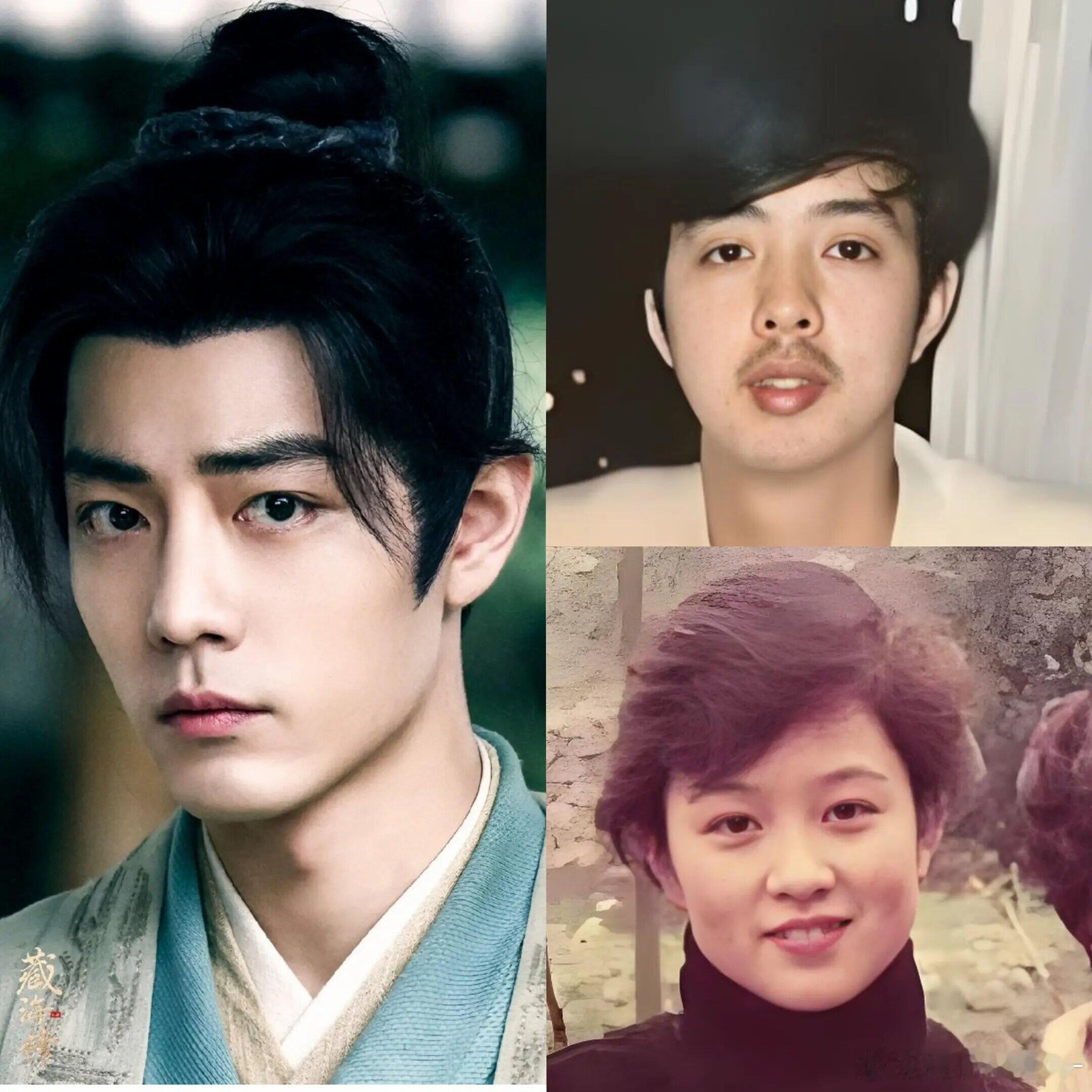 肖战爸爸妈妈，基因强大全家都是兔牙