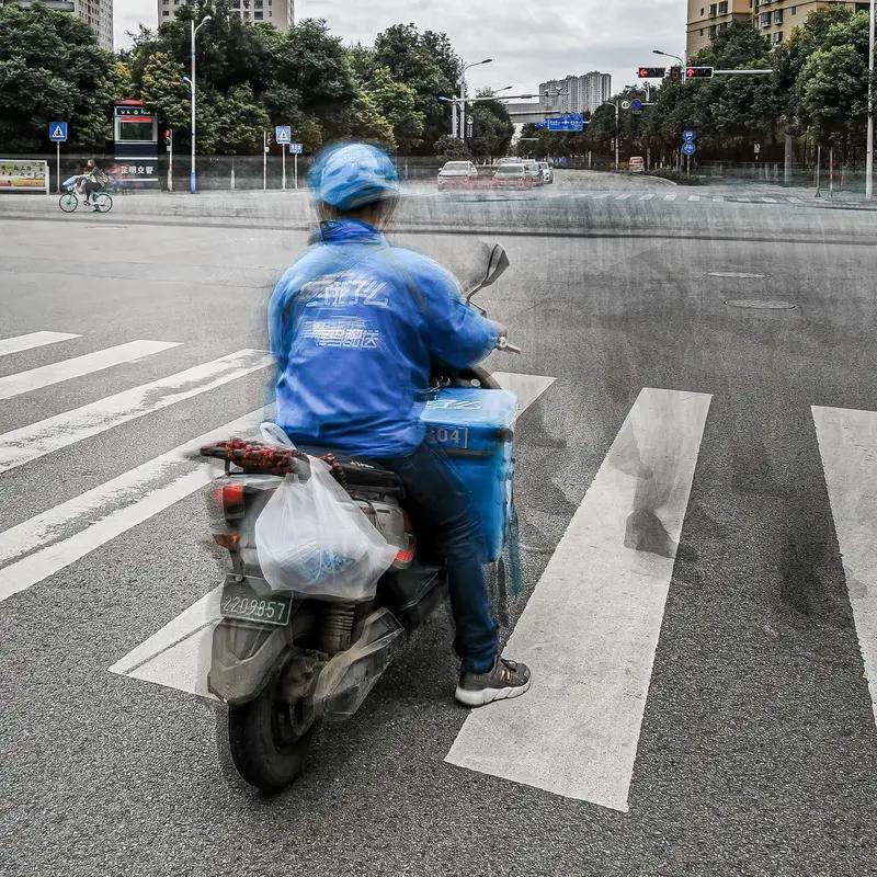送外卖，减轻抑郁症！每天送外卖像打游戏，接任务送单，完成领赏金，还能晒晒太阳吹