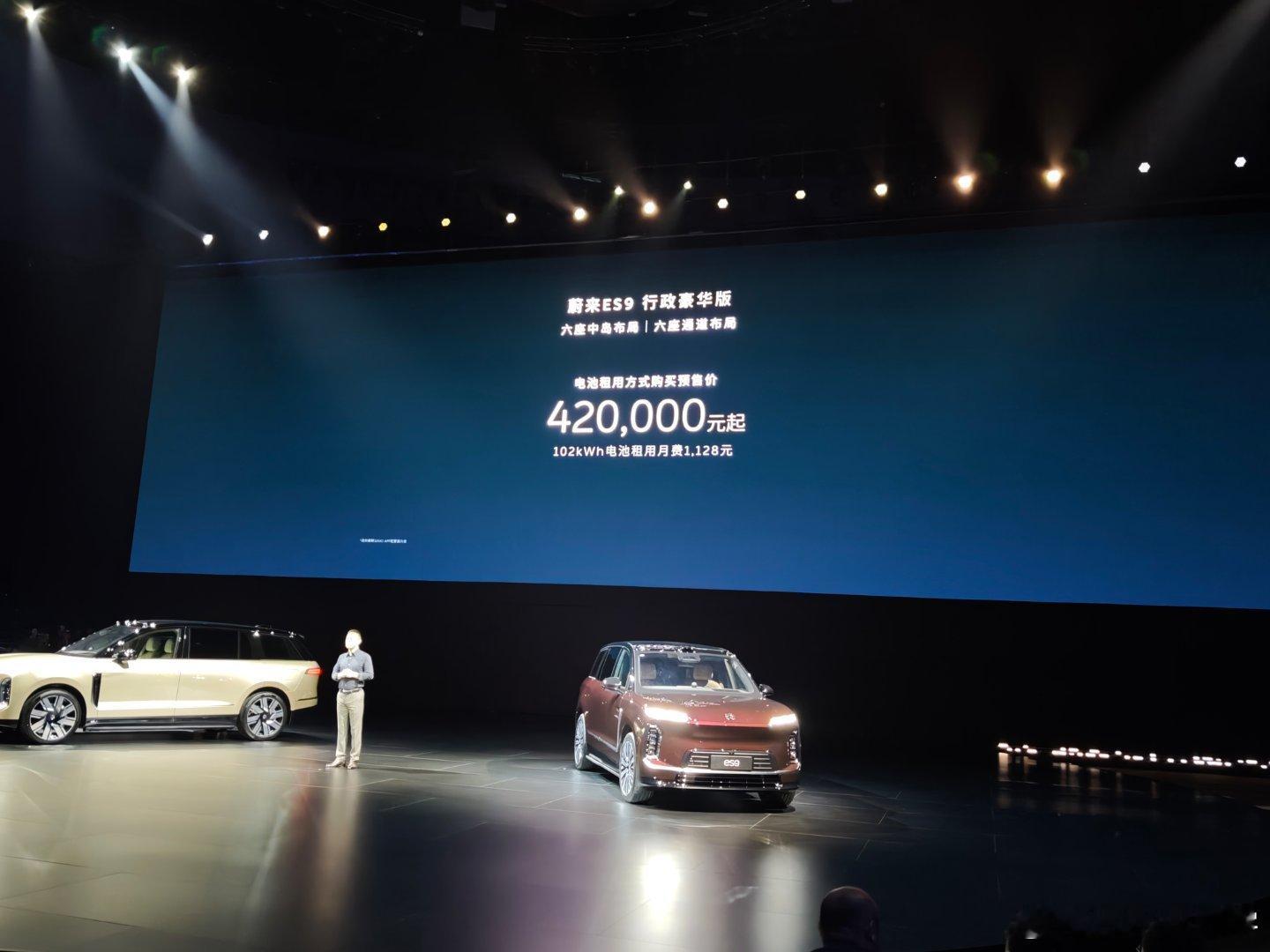 根据一线的战报，蔚来ES9甚至已经开始抢ModelYL的订单了。产品向上，同时b