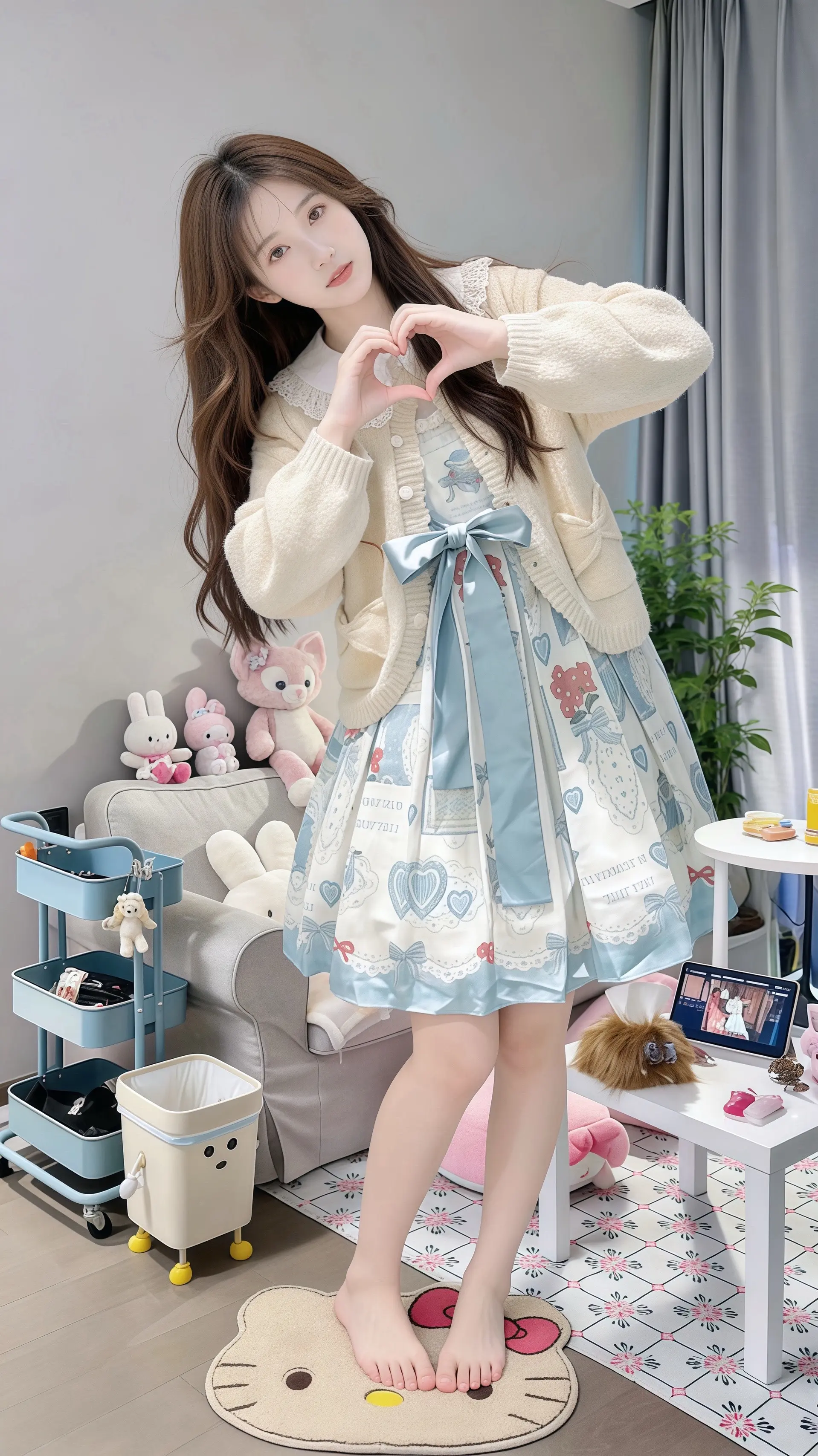 甜妹 软妹裙 lolita ootd 我的少女心穿搭
