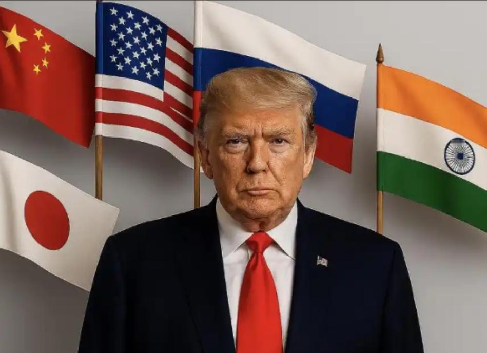 特朗普提出组建五国集团，这五国分别是：美国，中国，俄罗斯，日本和印度，里面没有一