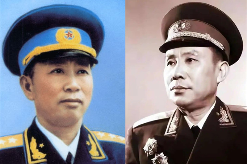 建国后，刘亚楼硬拉着刘震去了空军任职，给自己当副手，当时的吴法宪还没有担任空军政