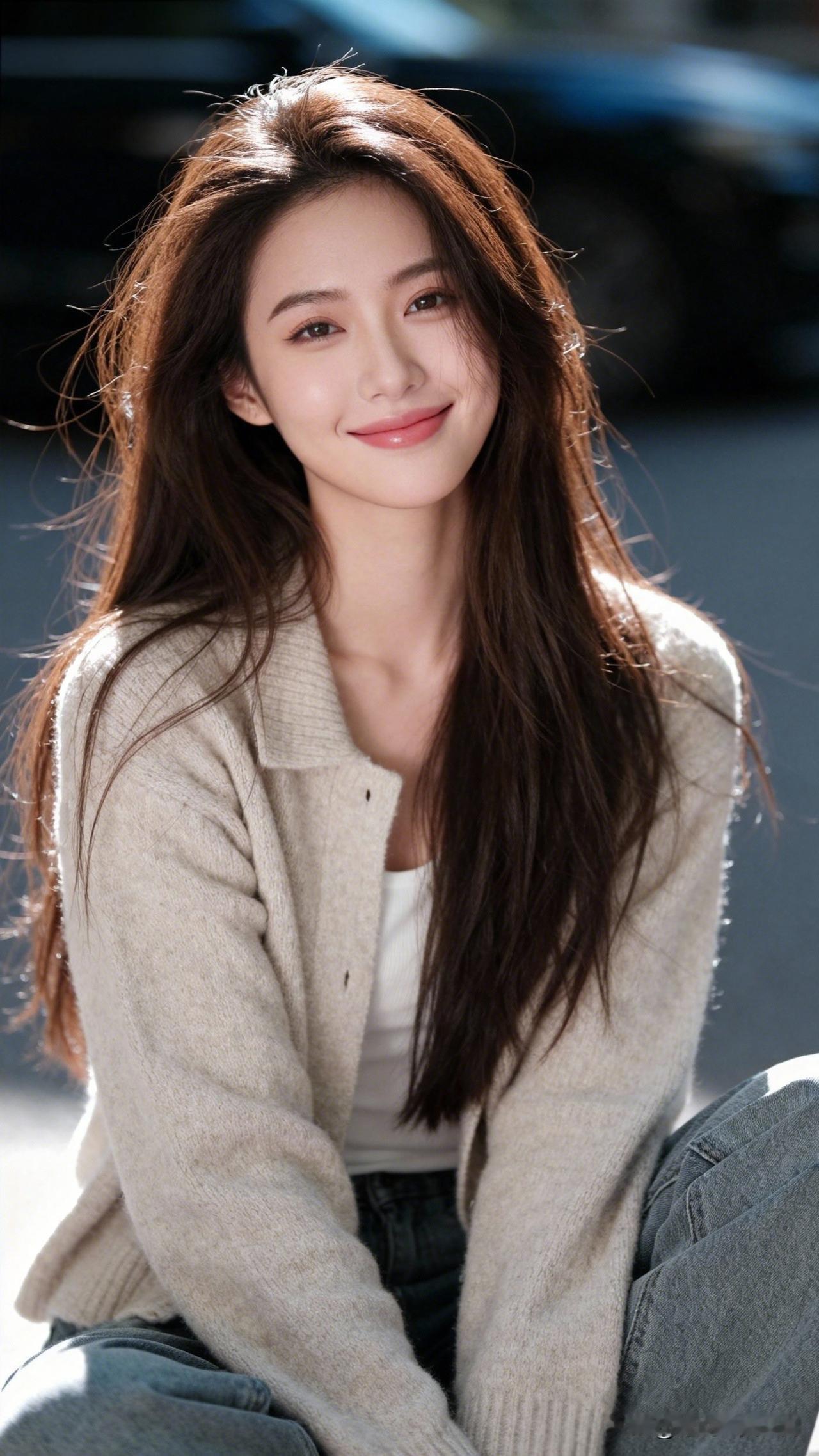 笑靥如花，美若天仙。你觉得女人什么样的笑最好看迷人元气满满的一天，从微笑开始！