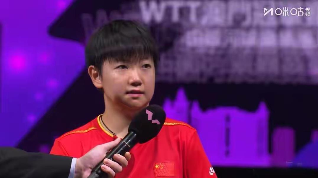 wtt澳门冠军赛，中国女单还是无敌，没有大梦，没有大迪，照样包揽四强女单四分之