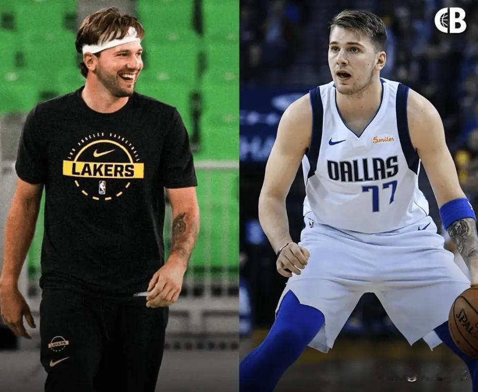 东契奇真刻苦啊美媒Courtside更新动态晒出东契奇目前与新秀时期身材对比