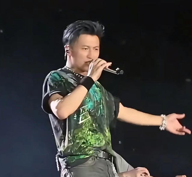 杭州演唱会上的谢霆锋，脸是帅的，但个子不够高，没有“天王”气场
