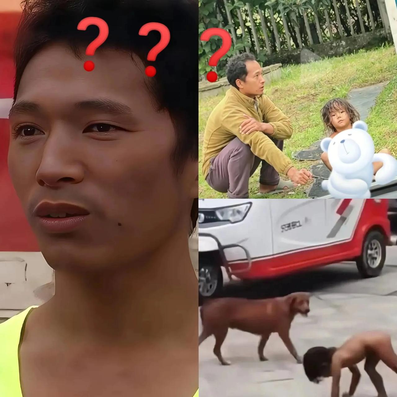 小野孩的爸爸李先生是一个大学本科毕业，人长的还可以。智商没问题，咋就同意老婆把孩