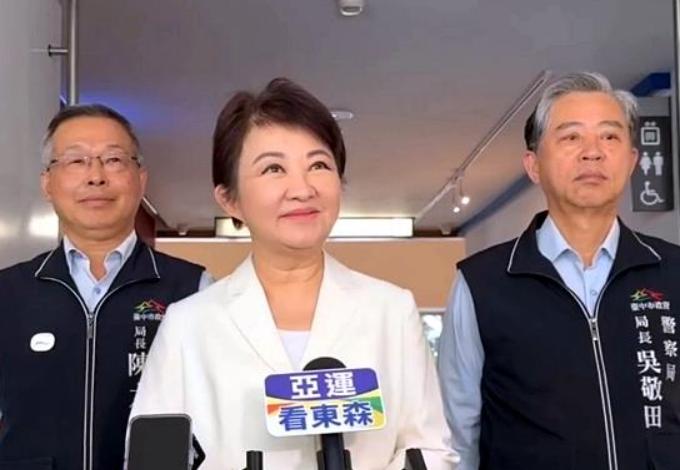没想到啊，台中市长卢秀燕竟然当着立法院长韩国瑜、台北市长蒋万安，以及新北、桃园地