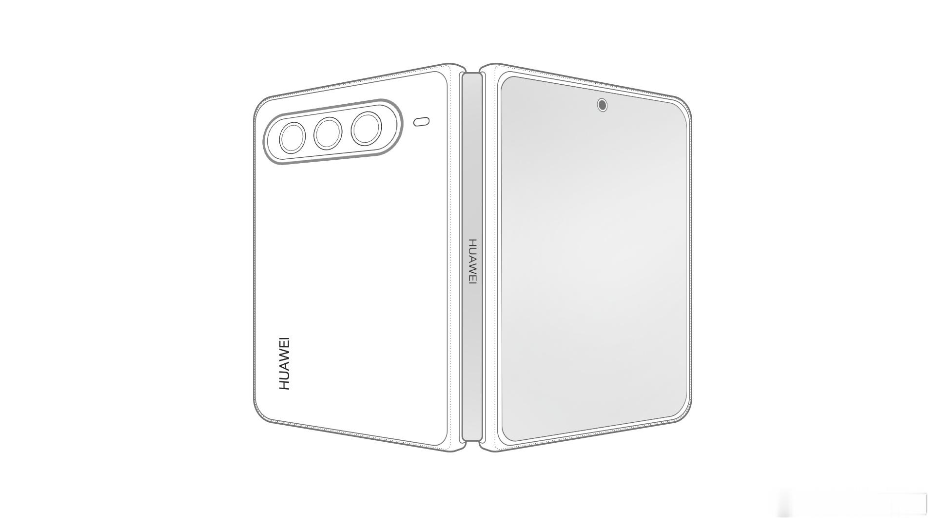 华为大阔折设计图曝光终于来了，华为PuraXMax和PuraXMax典