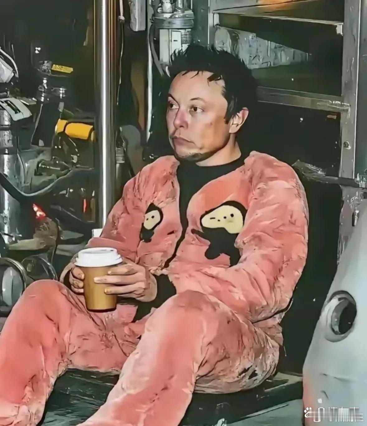 没成名前的马斯克，眼神是重点