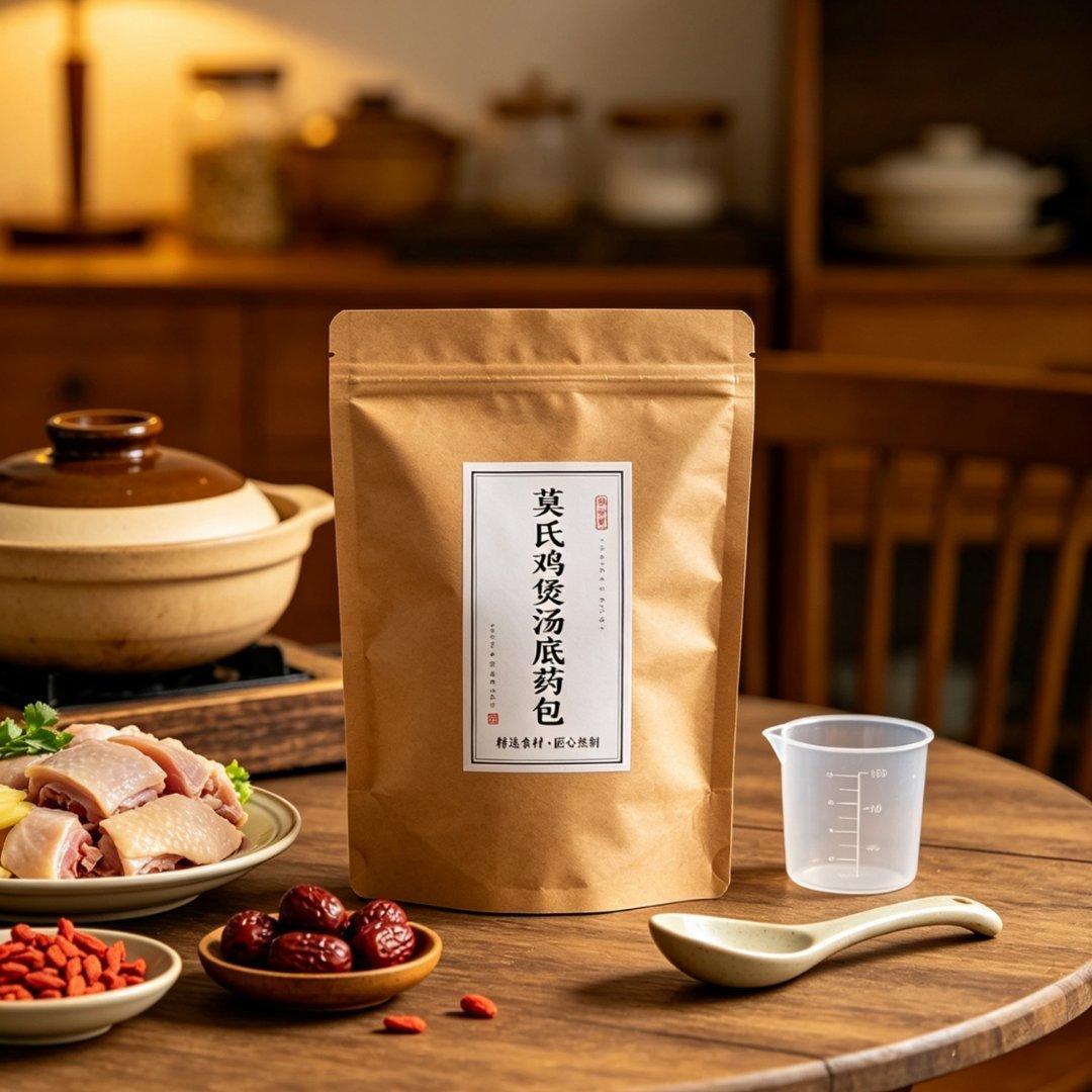 莫氏鸡煲要卖汤底药包了真是太期待了！每次去吃都被他家的汤底狠狠拿捏，浓郁又养生，