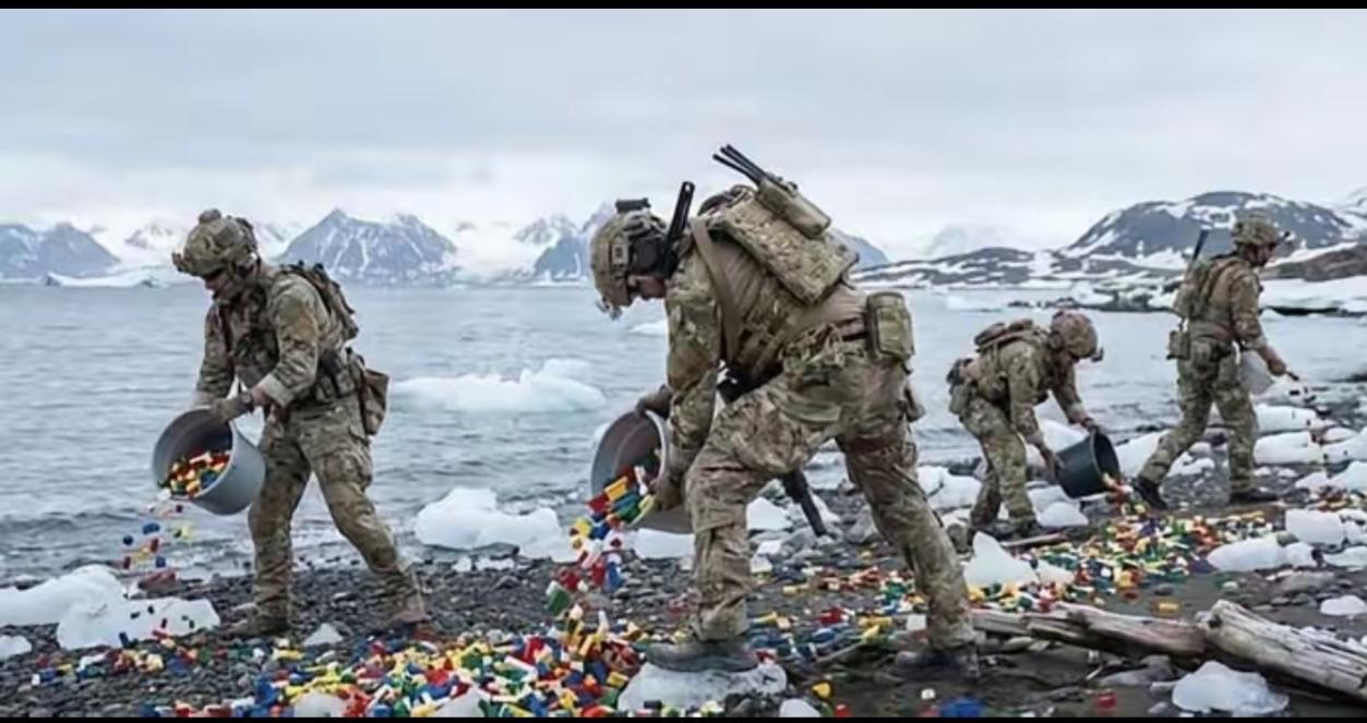 丹麦士兵在格陵兰岛部署“模块化反步兵地雷系统”，目的是为了防止别国入侵格陵兰岛。