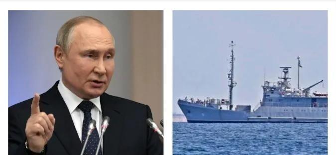 普京警告称，为报复基辅袭击黑海的俄罗斯油轮，俄罗斯将加大对乌克兰港口和任何进入港