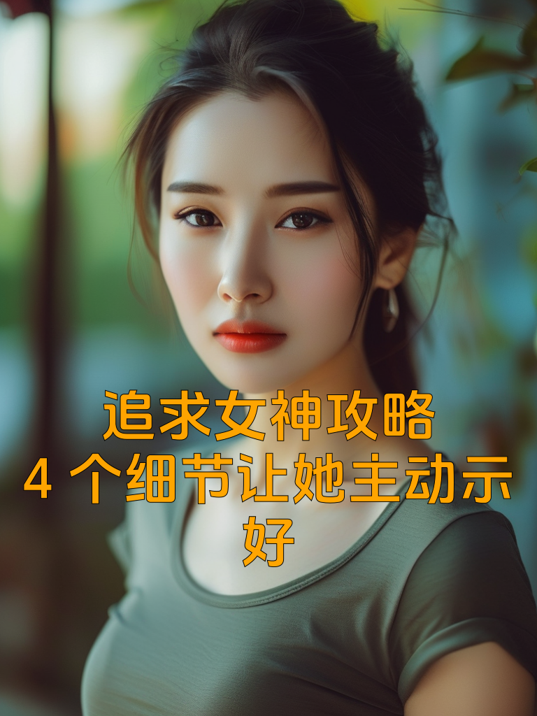追求女神攻略：4个细节让她主动示好