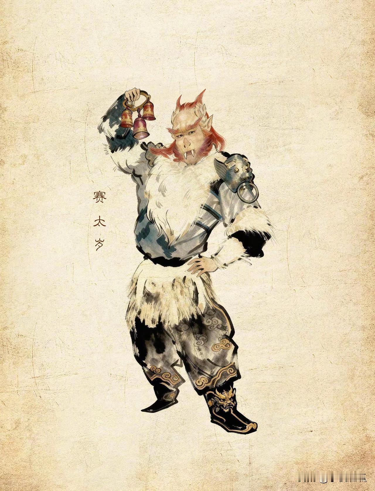 86版西游记妖精彩绘，当手机壁纸也不错。