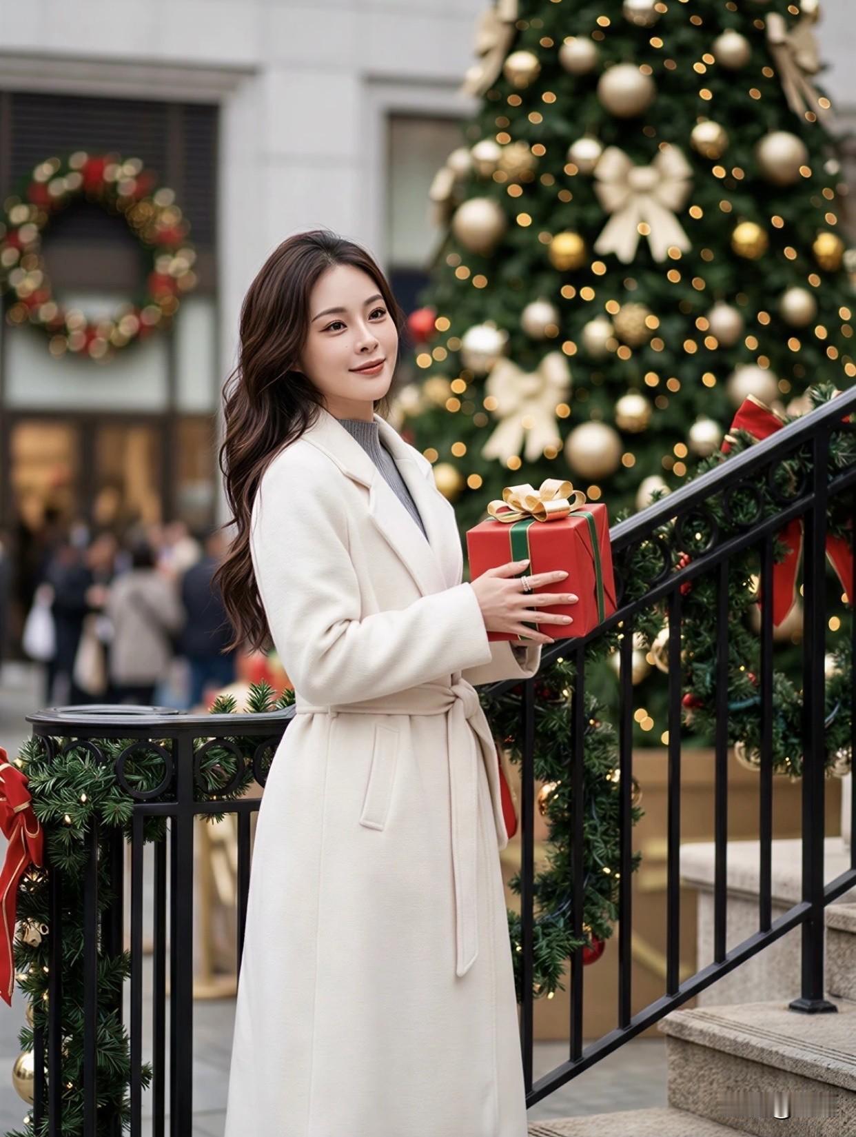 再配上白色高跟鞋，瞬间拉长腿部线条，让整个人的气质更上一层楼。鞋跟不用太高，5