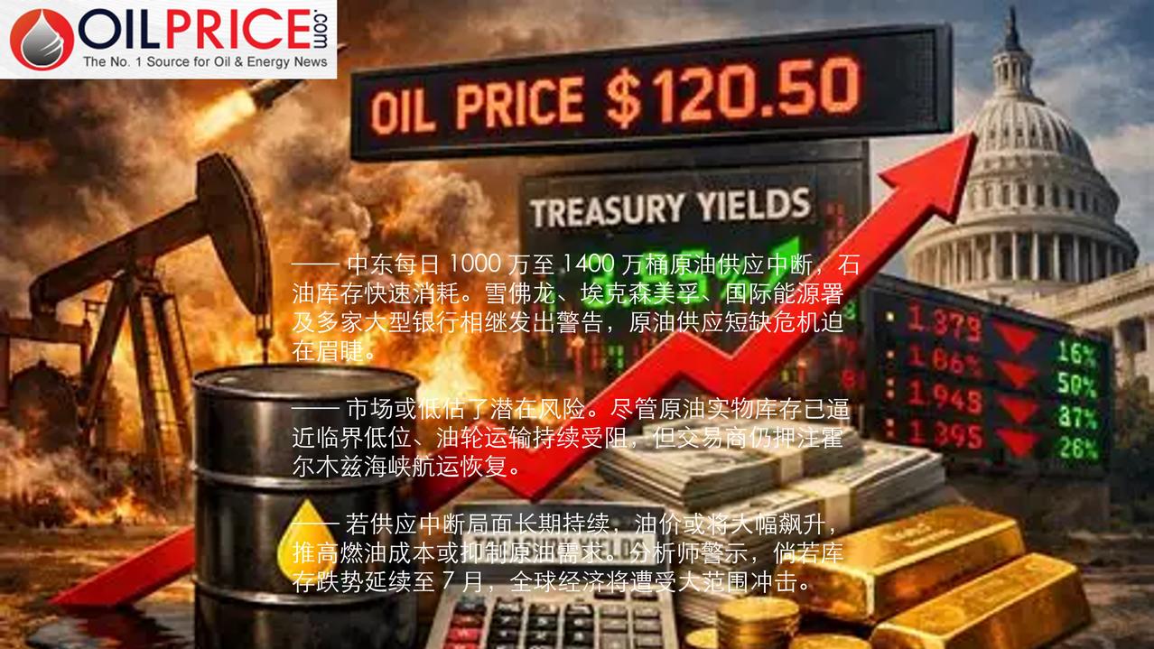 多家机构发出警告：油价暴涨或将引爆全球经济危机受伊朗与以色列新一轮冲突升级影