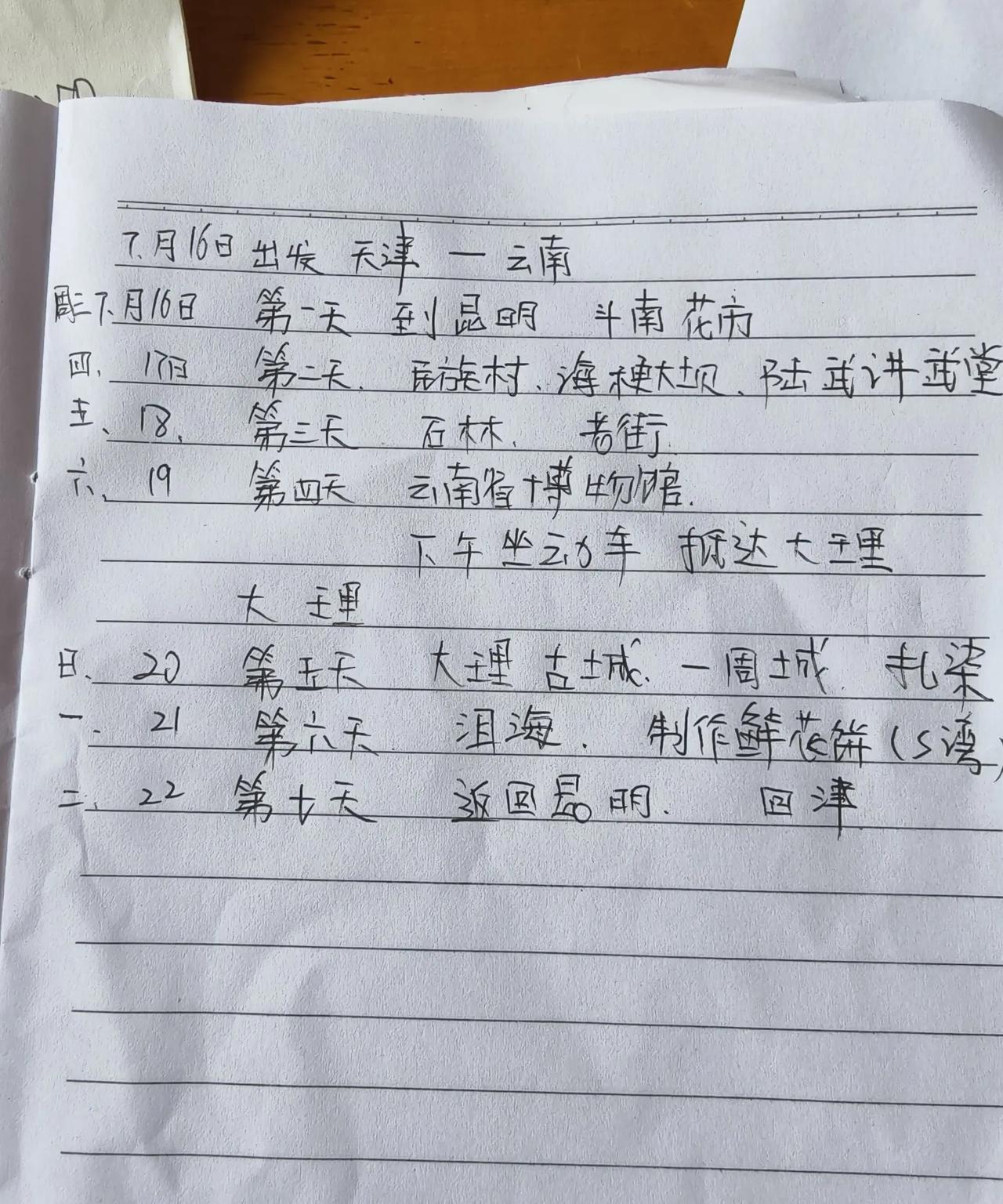 带着两个孩子去云南旅游，大家看看我这个旅游安排合理吗？这几天做旅游攻略，眼睛都快