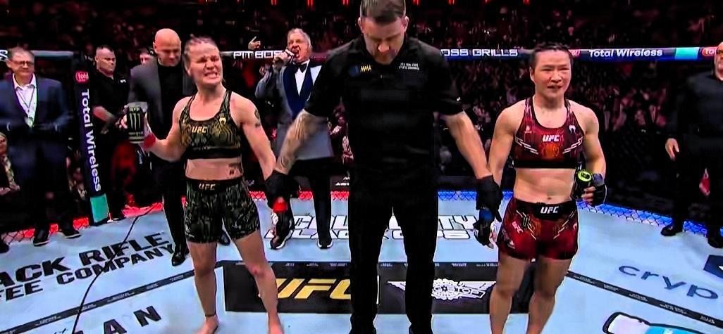 张伟丽此战显示了与子弹的巨大差距……力量及身体素质强度悬殊过大、两人根本就不是一