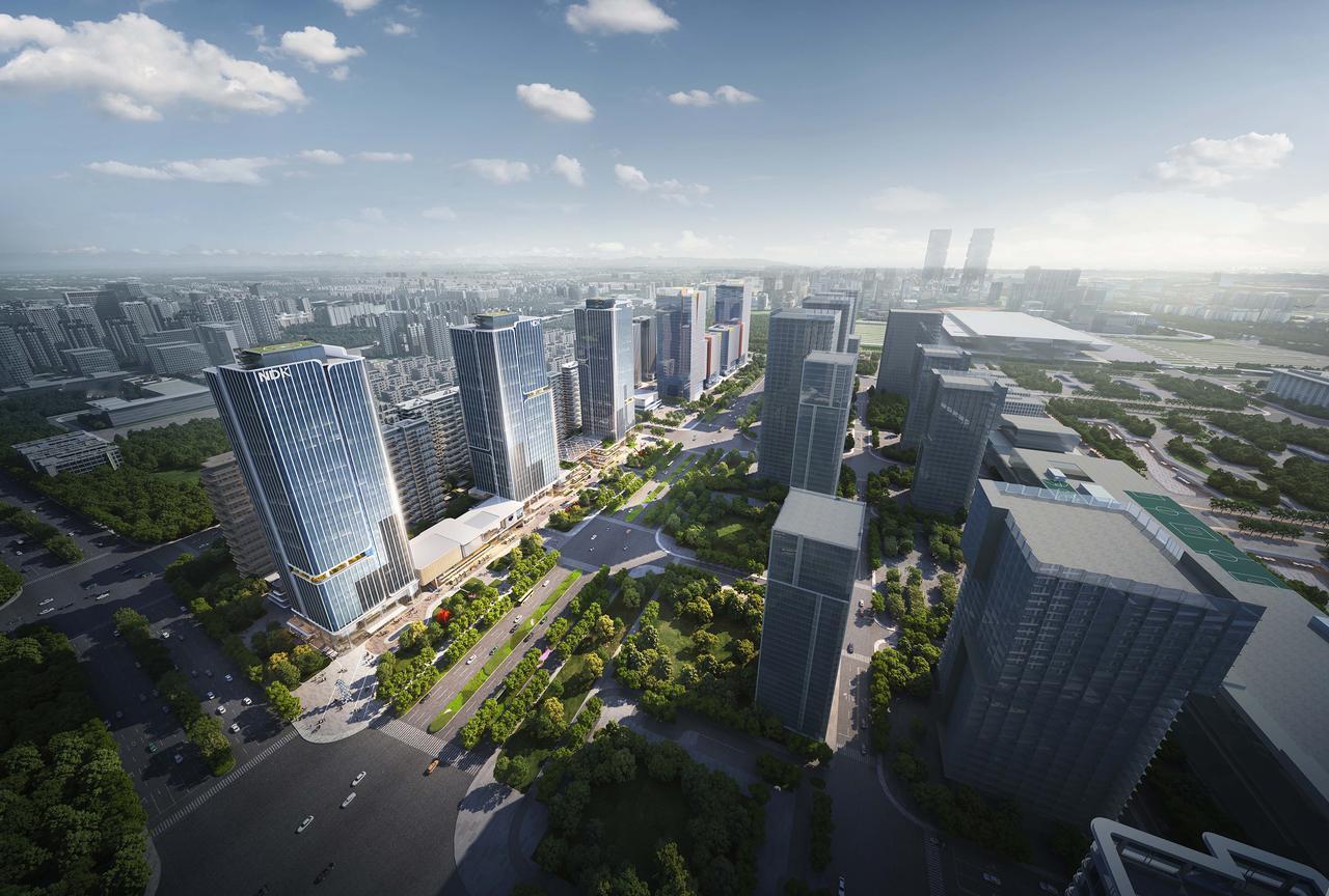 郑州城市客厅、总部高地再迎新！郑州东站东广场是郑州市重点打造的高铁枢纽经济核心