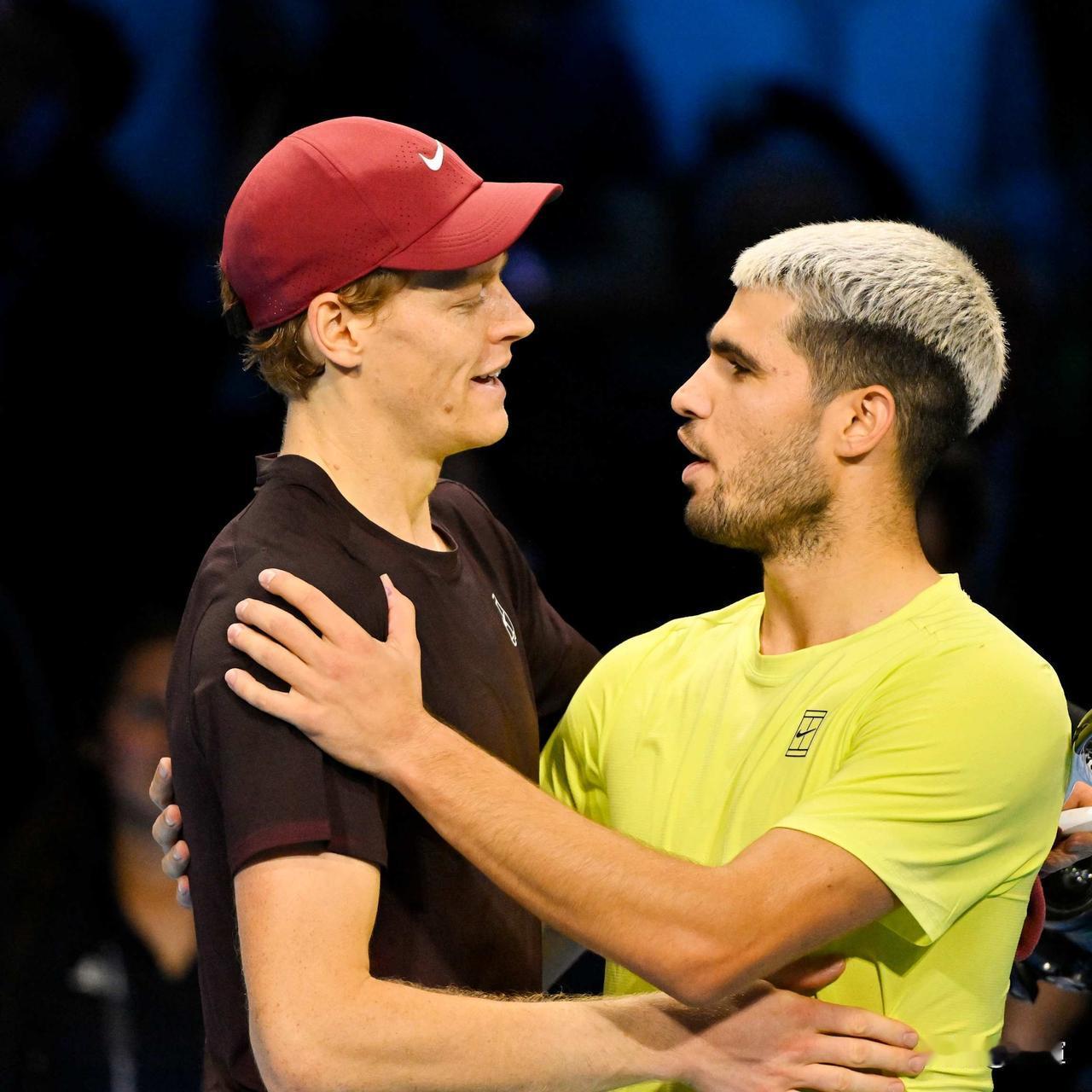 本赛季网坛，共计4位球员的奖金总额突破1000万美元：1.辛纳：1911万美