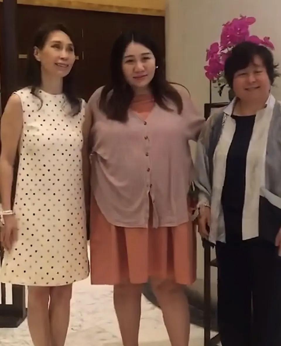 何超盈对自己是真的狠，当初怀孕还是大胖子，如今接受何猷君奚梦瑶的敬茶，已经是一个