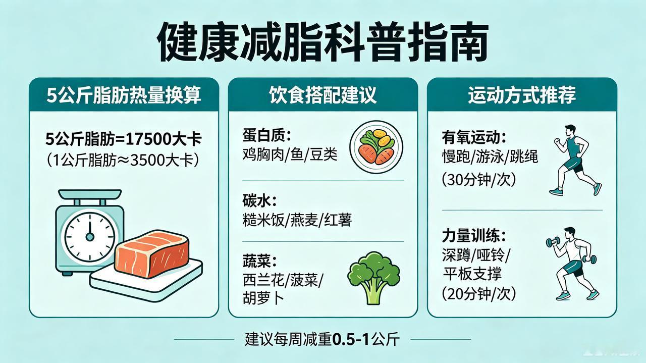 怎么才能减掉5斤脂肪?怎么纯减掉5公斤脂肪（不流失肌肉、不反弹，可落地版）